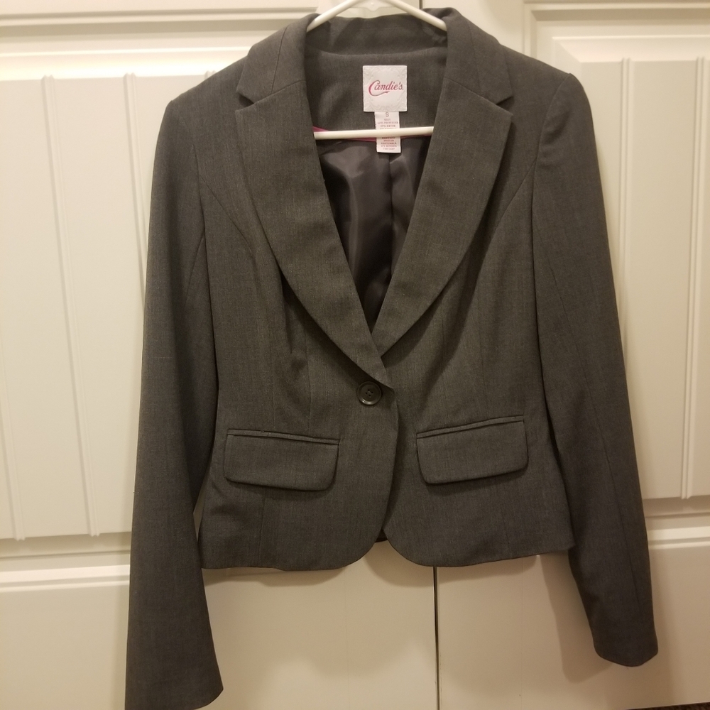 Candies Blazer Gray - Size Small